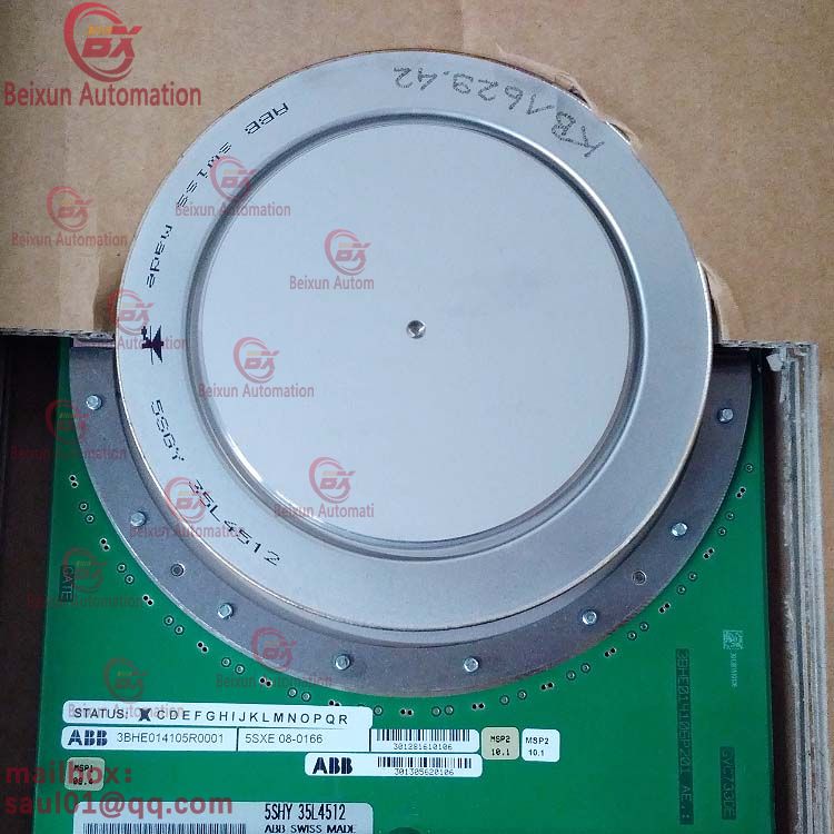 ABB 5SHY35L4512 3BHE014105R0001 5SXE08-0166 Asymmetric Integrated Gate-Commutated Thyristor