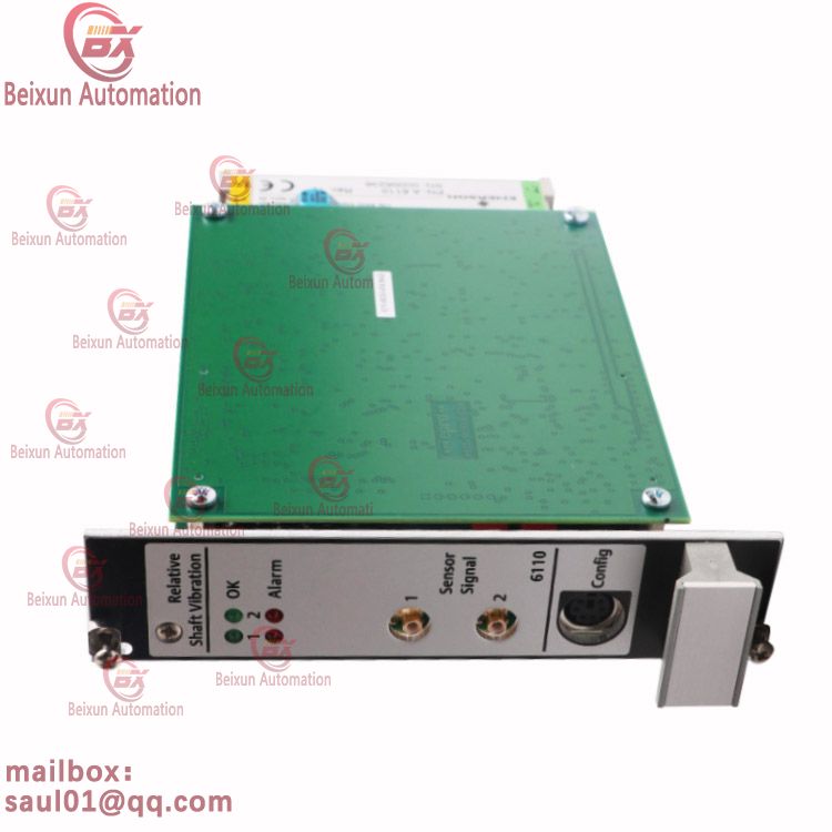 EMERSON A6110 9199-00001 AMS Shaft Relative Vibration Monitor