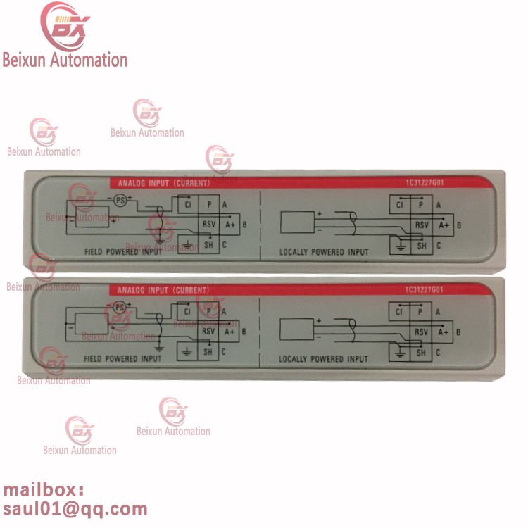 EMERSON Ovation 1C31227G01 Analog Current Input Module