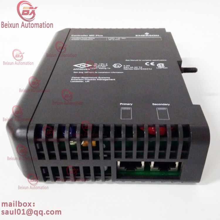 EMERSON VE3006 | 12P3439X012 | G6450081A | DeltaV MD Plus Controller