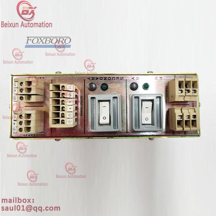 FOXBORO P0912XX I/A series AC transmission power supply