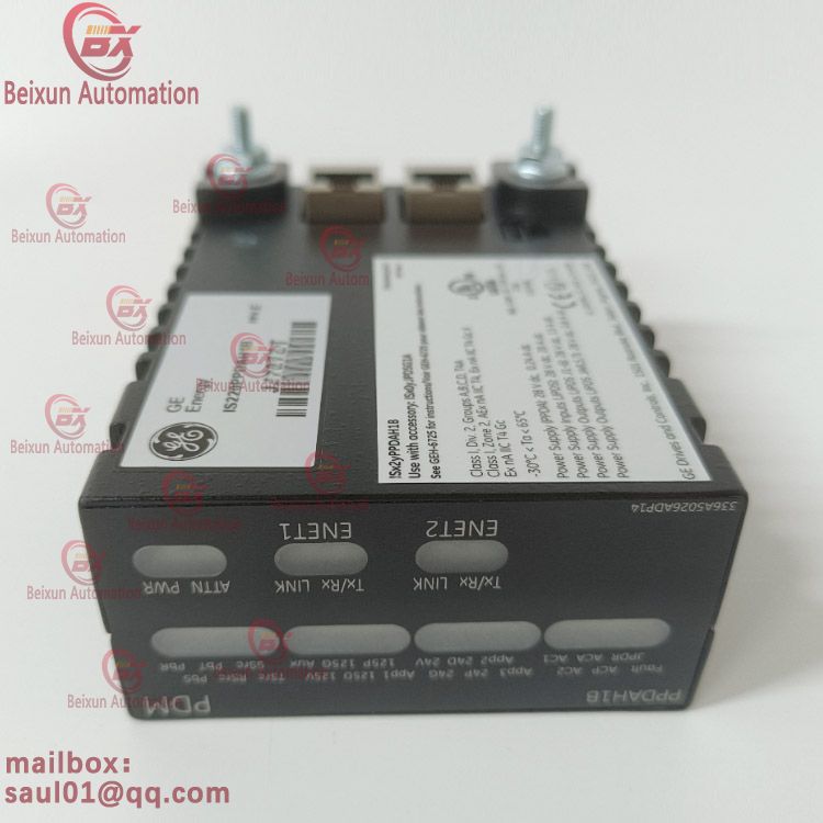 GE IS220PPDAH1B | Power Distribution Feedback | I/O Module