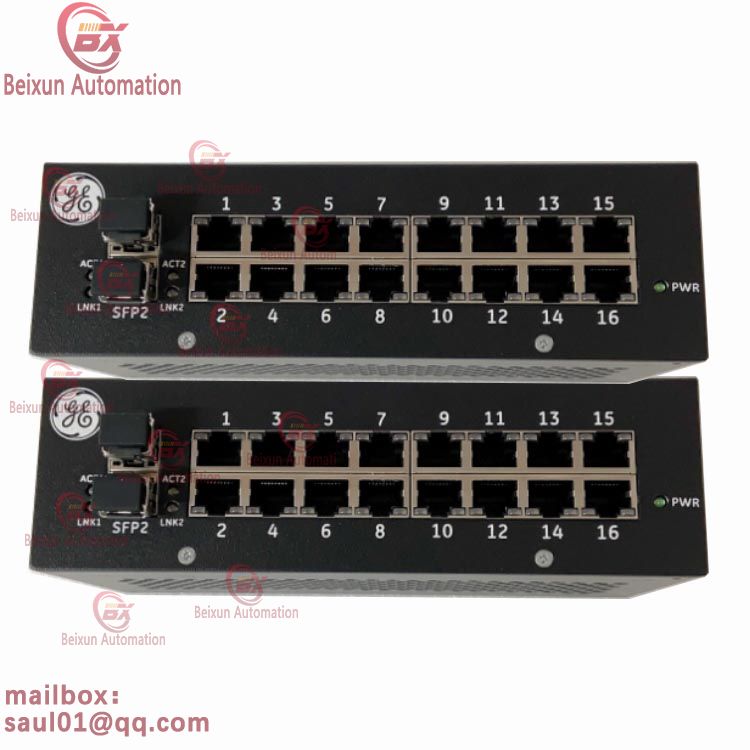 GE IS420ESWBH2A Network Switch Mark VIe Module