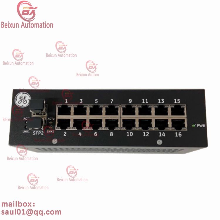 GE IS420ESWBH2A Network Switch Mark VIe Module