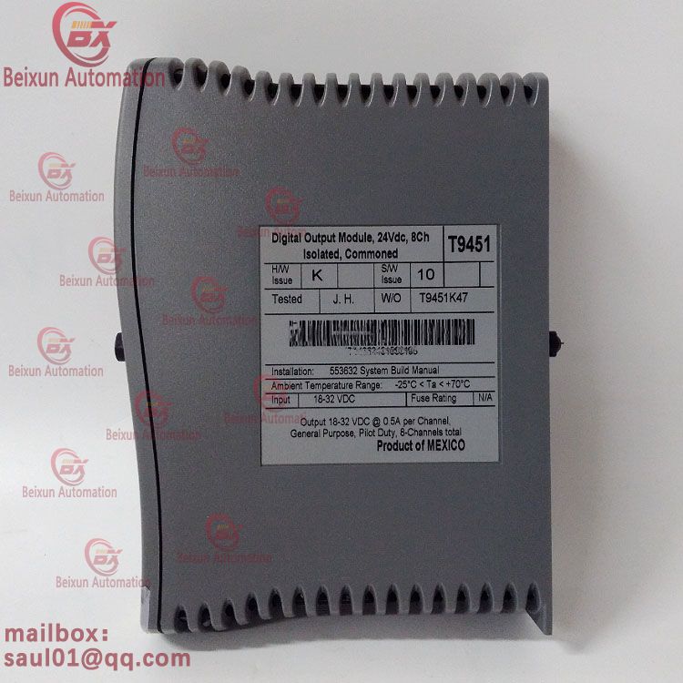 ICS TRIPLEX T9451 DO | Digital output module | AADvance system