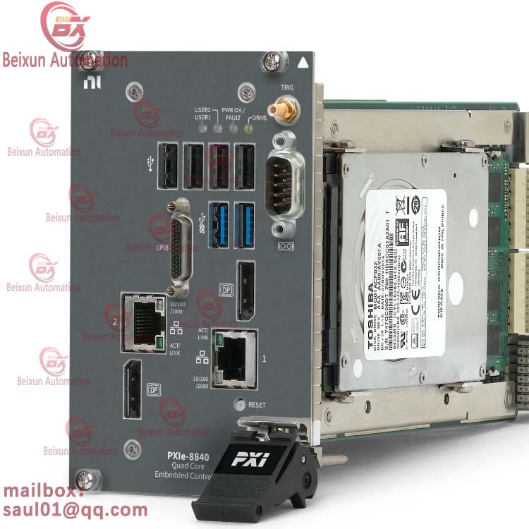 NI Four core processor PXIE-8840QC PXI Controller module