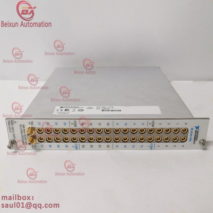 NI SCXI-1193 National Instruments Multiplexer Switch Module