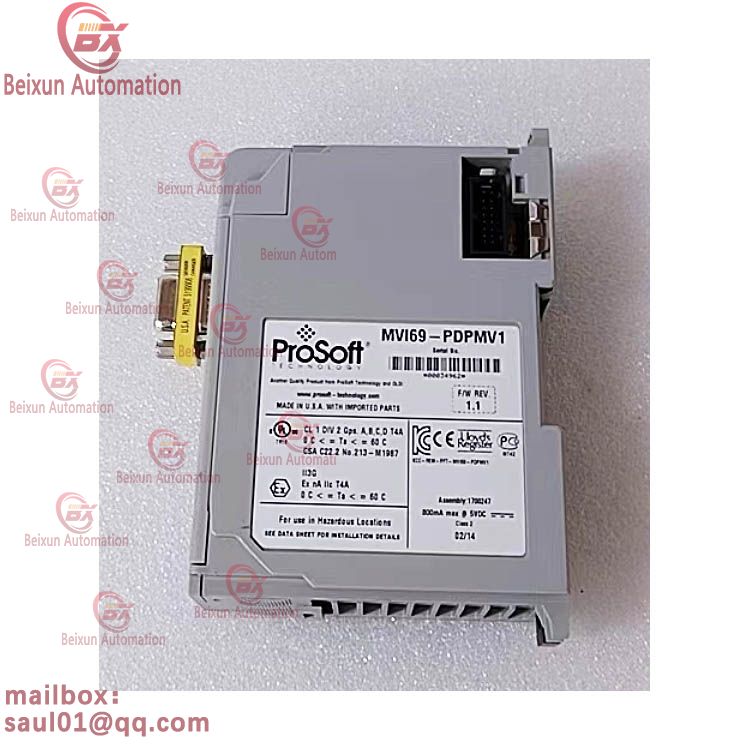 PROSOFT MVI69-PDPMV1 PROFIBUS DPV1 Master Communication Module