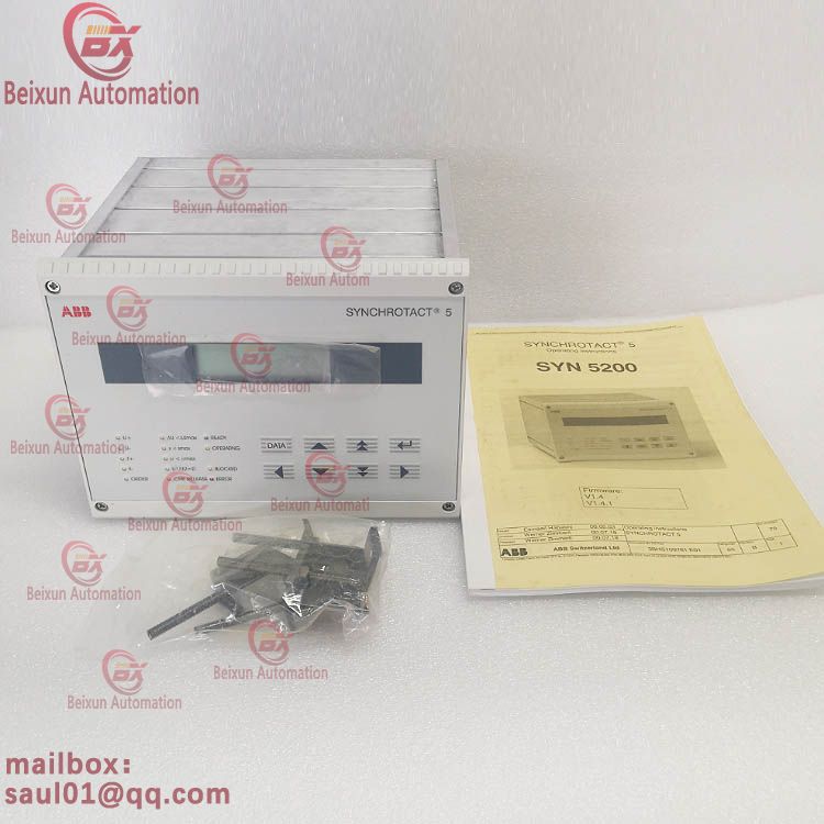 ABB SYNCHROTACT5 3BHB006713R0217 SYN5201-2277 Module