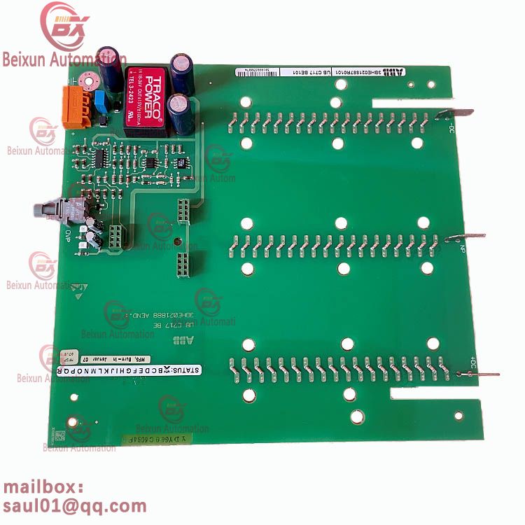 ABB UBC717BE101 | 3BHE021887R0101 | OVVP-BOARD COATED