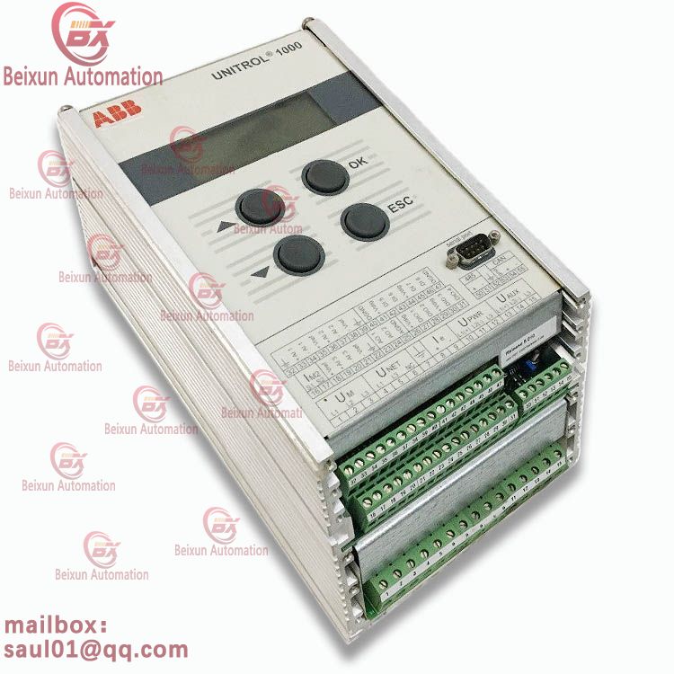 ABB UNITROL1000 Z.V3 | 3BHE014557R0003 | Excitation control system module