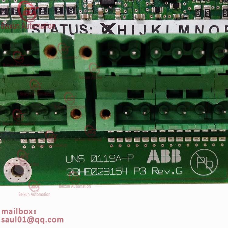 ABB UNS0119A-P V101 | 3BHE029153R0101 | 3BHE029154P4 PCB