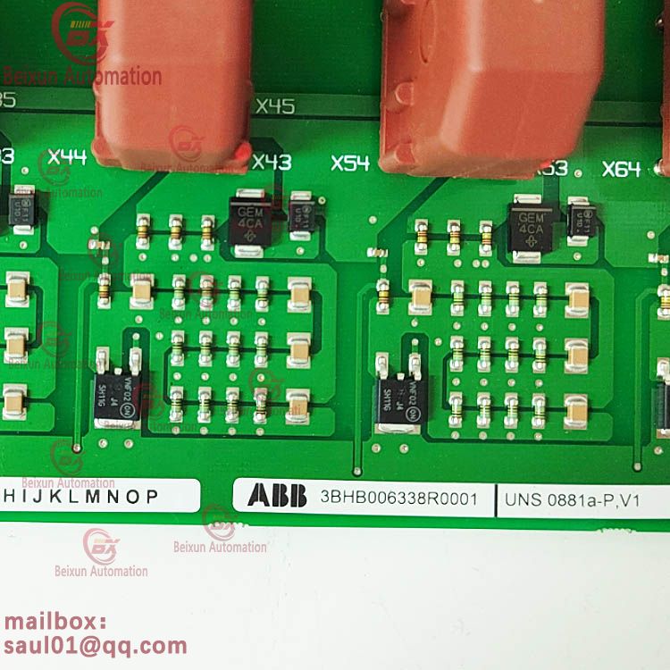 ABB UNS0881a-P,V1 | 3BHB006338R0001 | Gate drive interface board