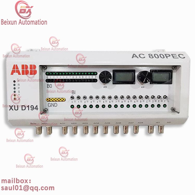 ABB XUD194 | 3BHC018137R0001 | AC 800PEC MODULE | XU D194 A