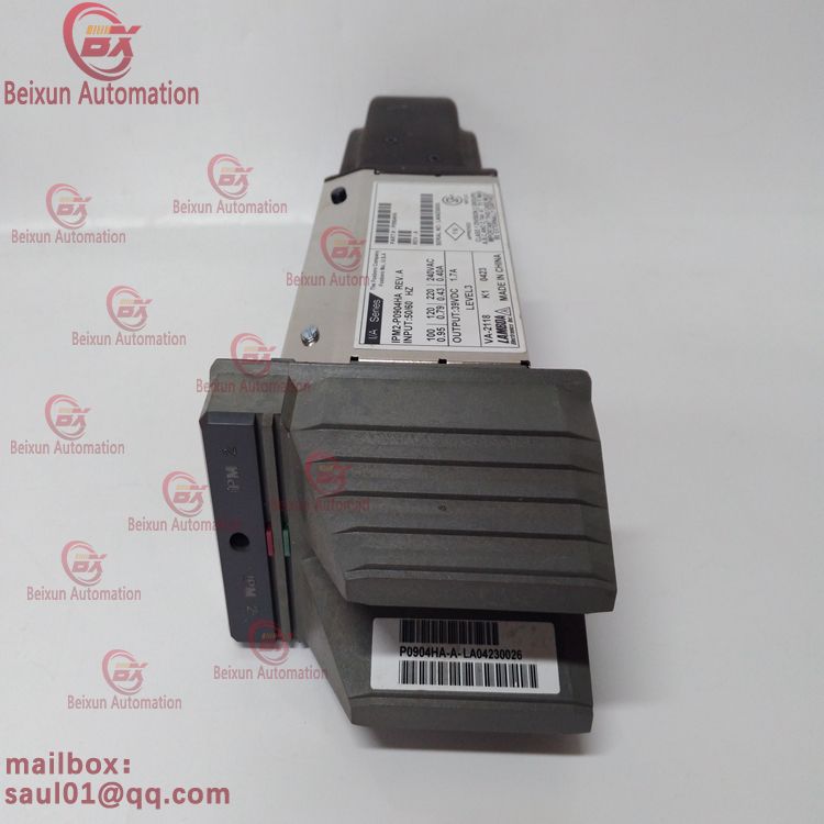 Foxboro -IPM2-P0904HA- Specifies the power module