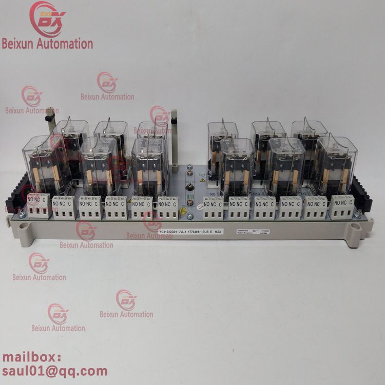 1C31222G01 and 1C31219G01 Input and output modules