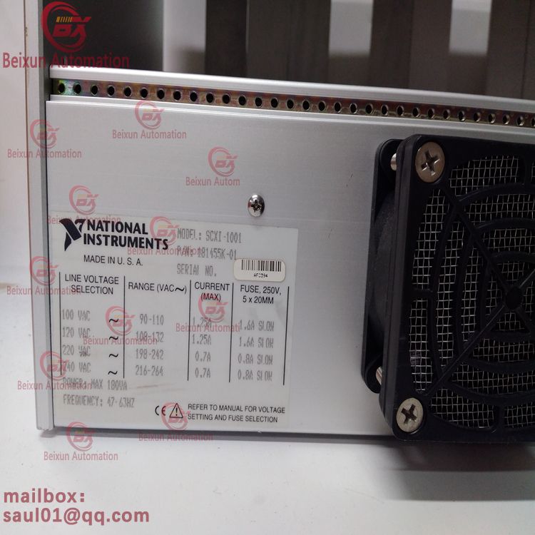 NI SCXI-1001 Voltage Output module Digital I/O module