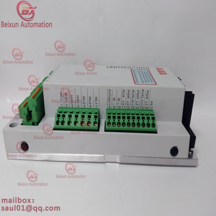 ABB excitation system UNITROL 1020 UNITROL 1010 3BHE035301R1002/UNS0121A-Z