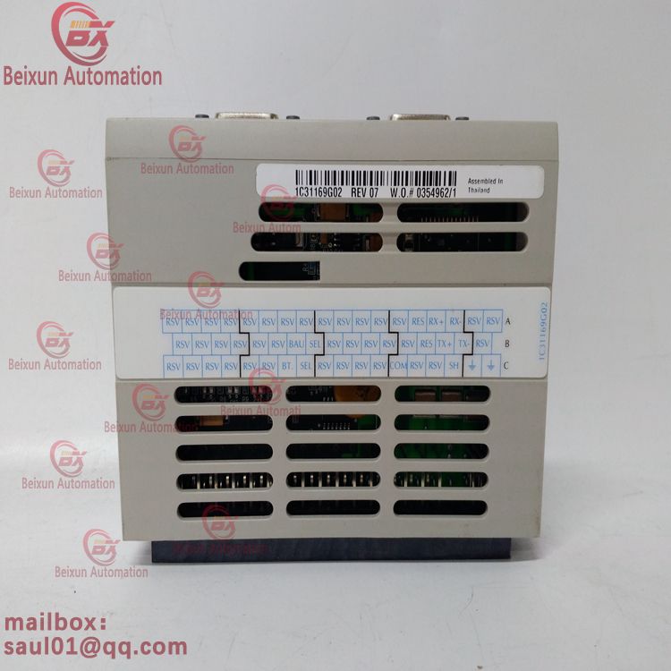 EMERSON 1C31169G02 Controller module