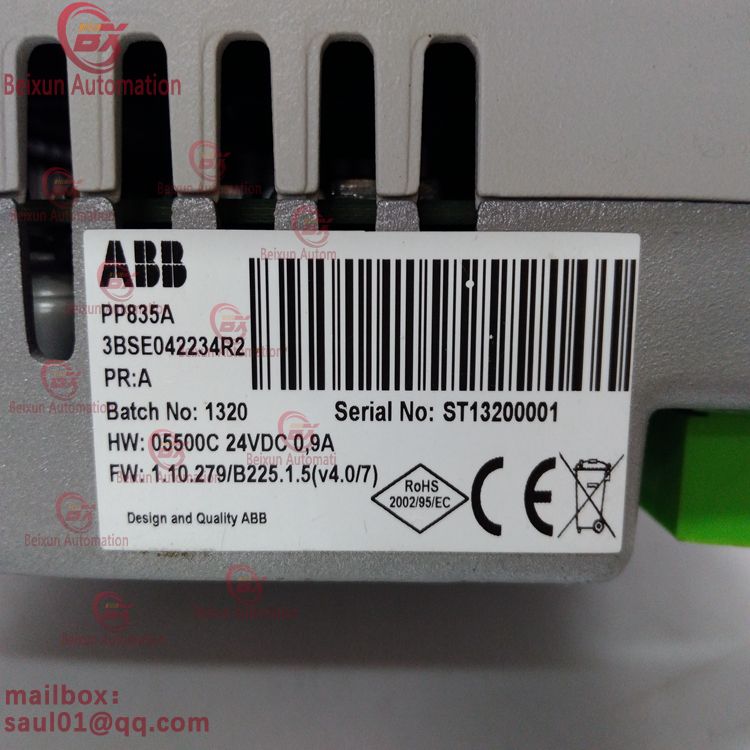 ABB Touch screen PP835A 3BSE042234R2 6.5 inch panel