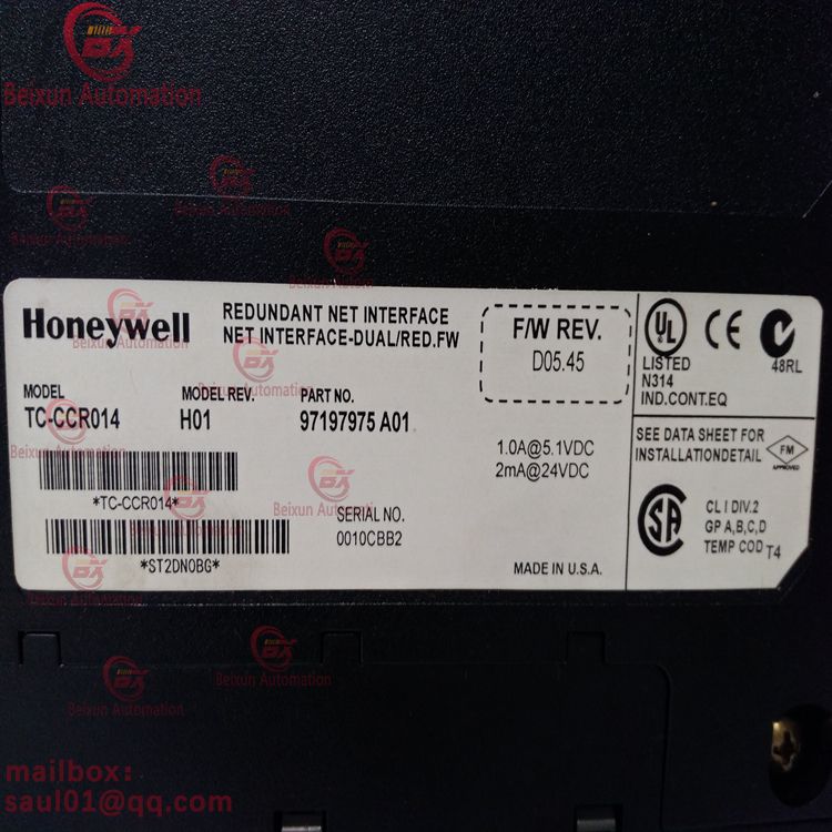 HONEYWELL C200DCS system card spare parts TC-CCR014