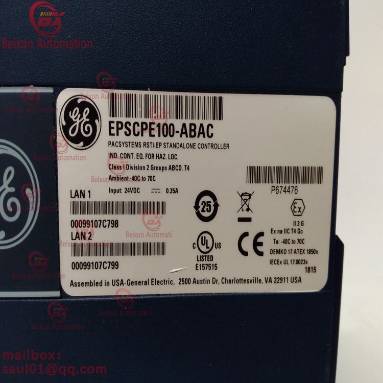 GE EPSCPE100-ABAC Versamax module