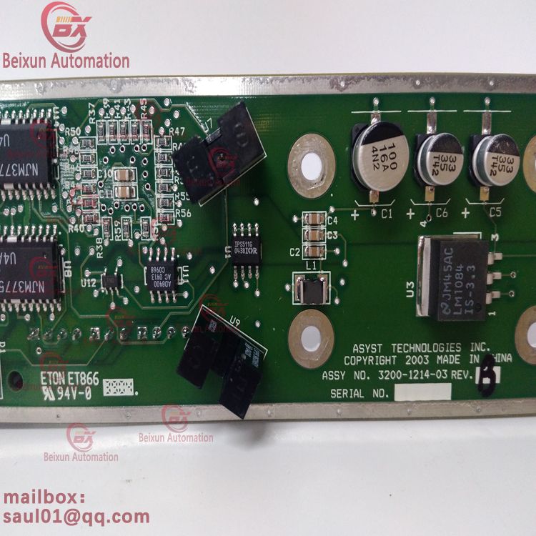 ASYST 3200-1214-03 Alien port sensor interface board