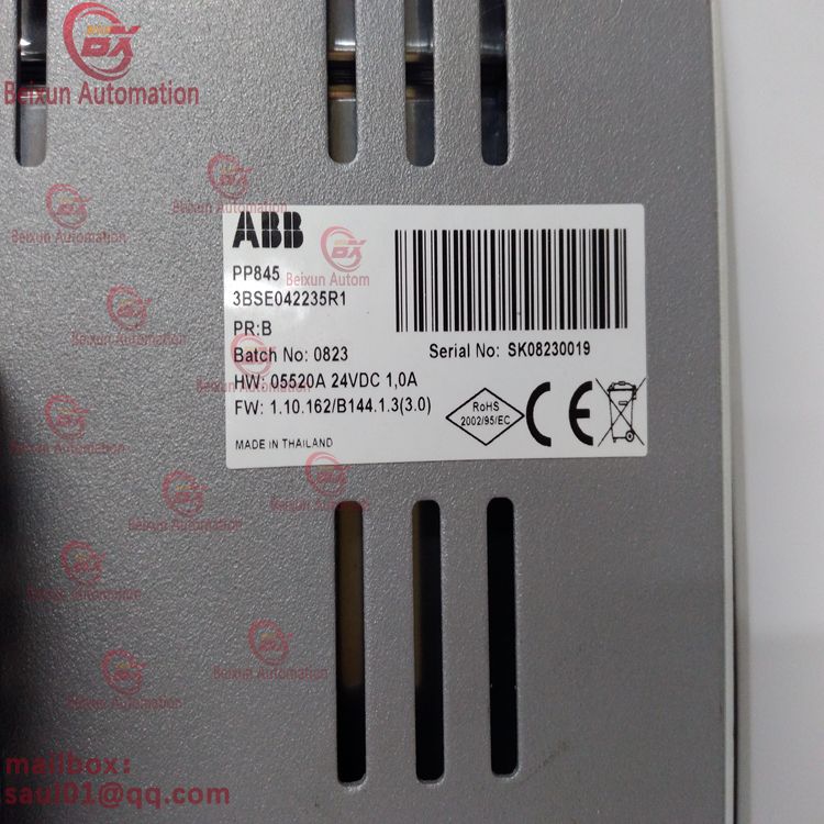 ABB PP845 3BSE042235R1 touch screen