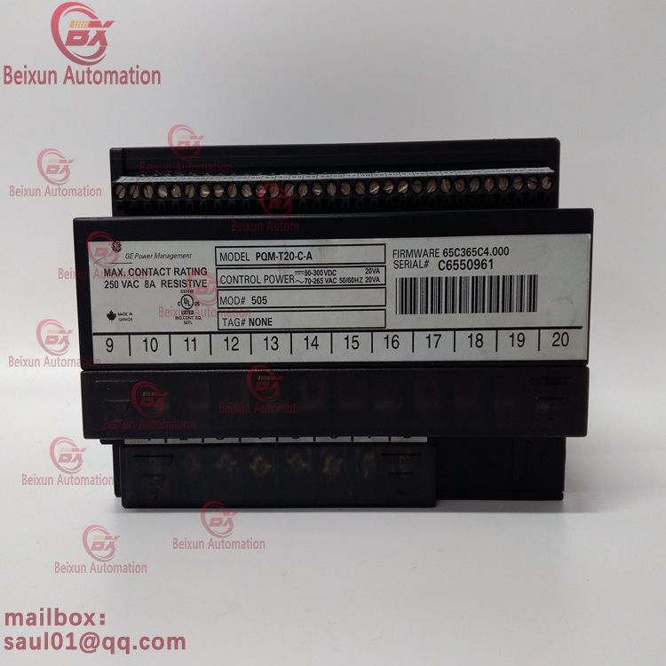 GE PQM-T20-C-A Power quality meter