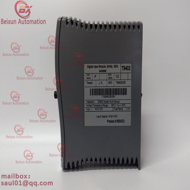 ICS TRIPLEX T9402 Redundant field controller