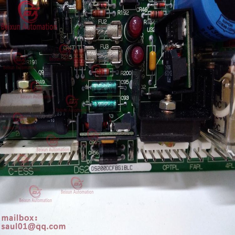 GE gas Turbine card DS200DCFBG1BLC