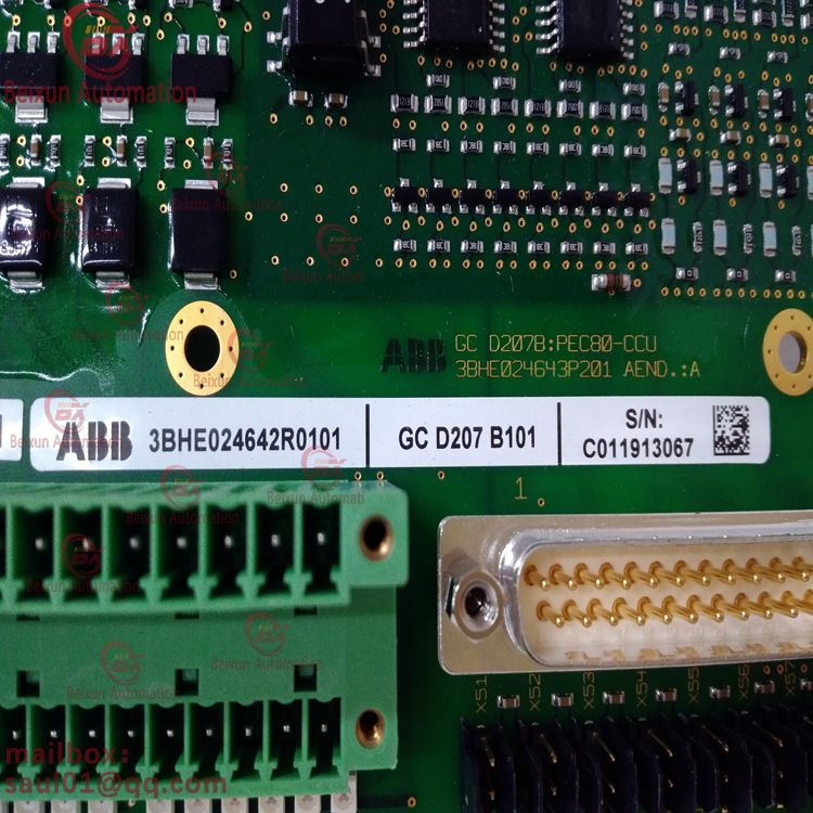 ABB GCD207B101 3BHE024642R0101 module