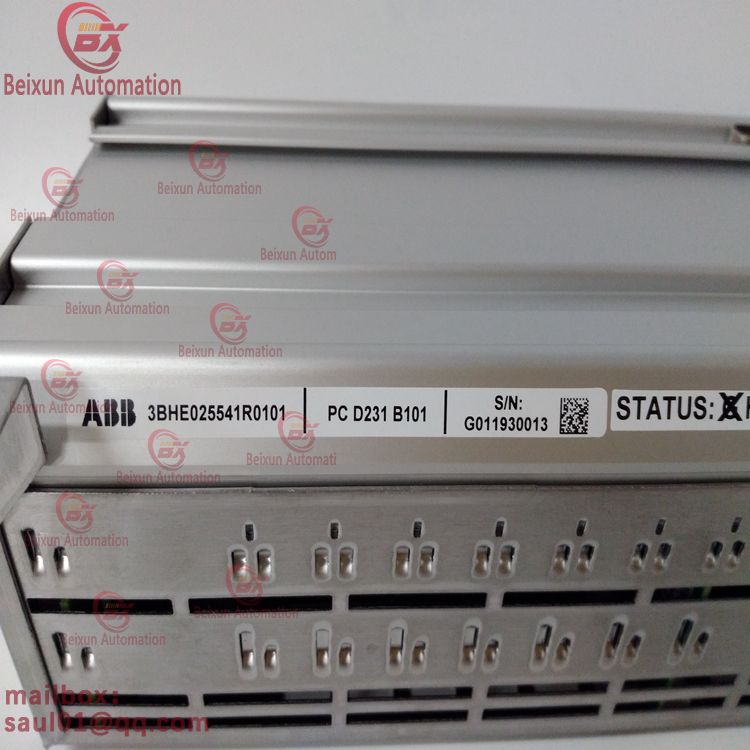 ABB excitation control module PCD231B101 3BHE025541R0101