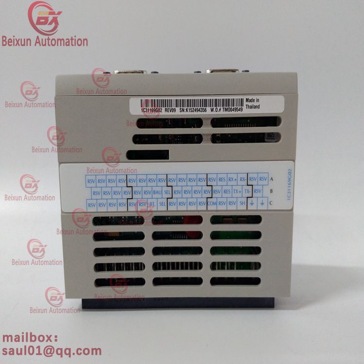 EMERSON 1C31169G02 Controller module