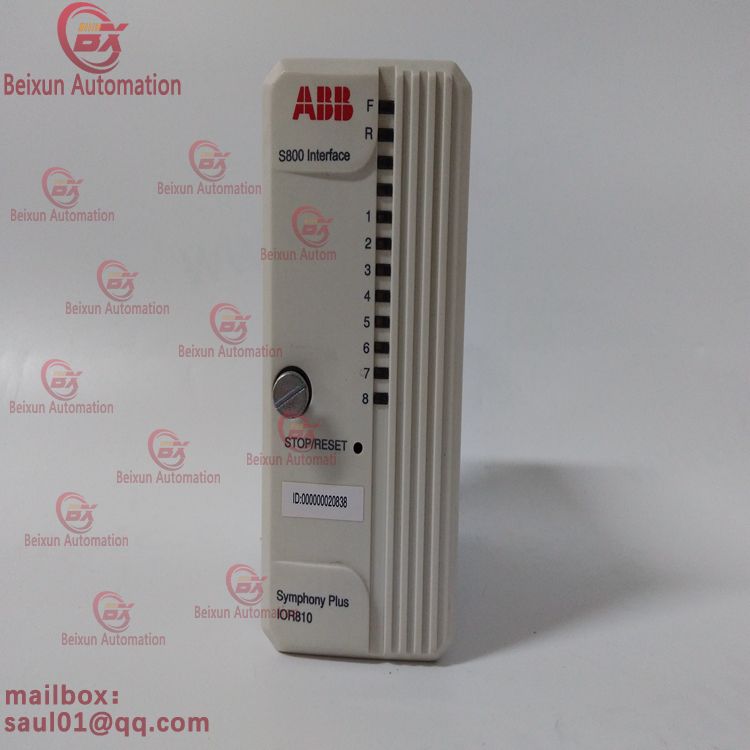 ABB IOR810 P-HB-IOR-80010000 Output module module