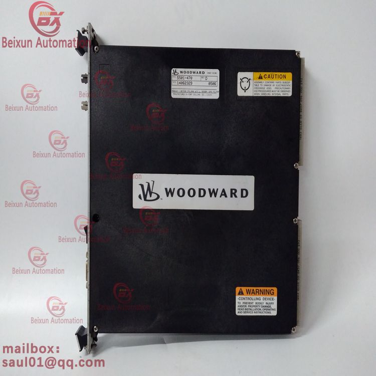 Woodward-5501-470 electronically controlled hydraulic amplifier controller