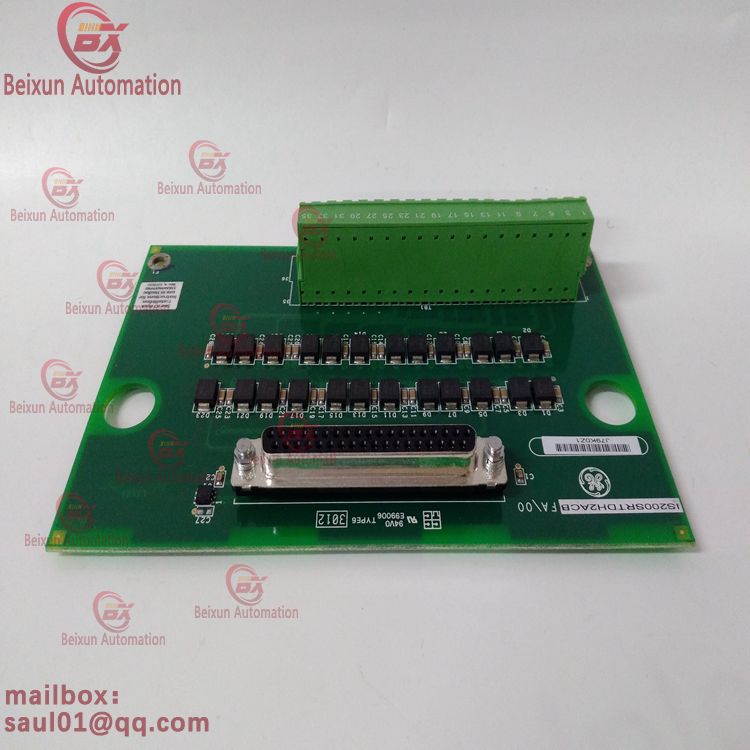 GE IS200SRTDH2ACB Analog input module