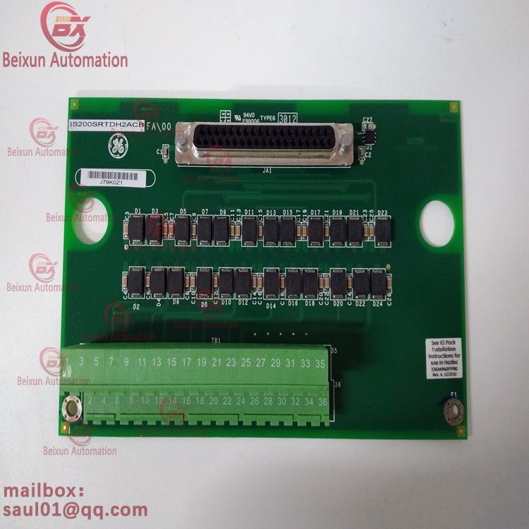 GE IS200SRTDH2ACB Analog input module