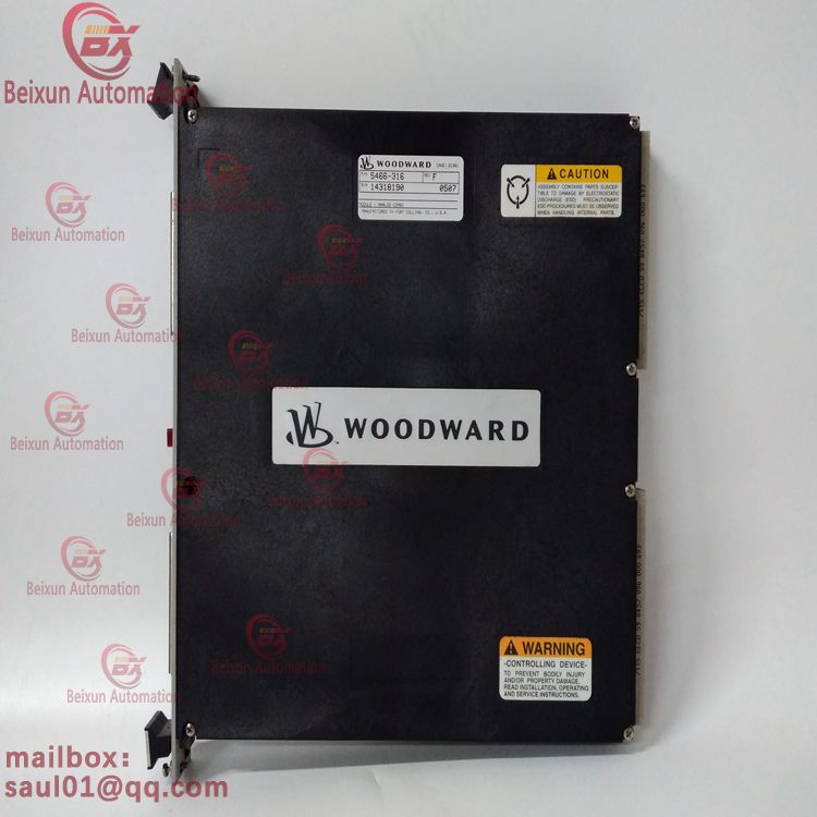 WOODWARD 5466-316 I/O module wiring terminals