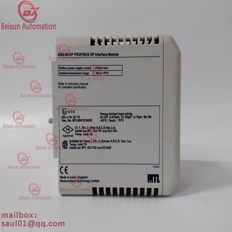 GE 8502-BI-DP bus interface module