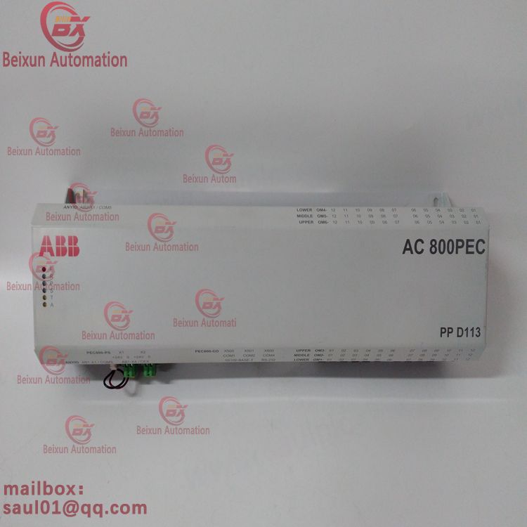 ABB PPD113B01-10-150000 3BHE023784R1023 excitation unit module