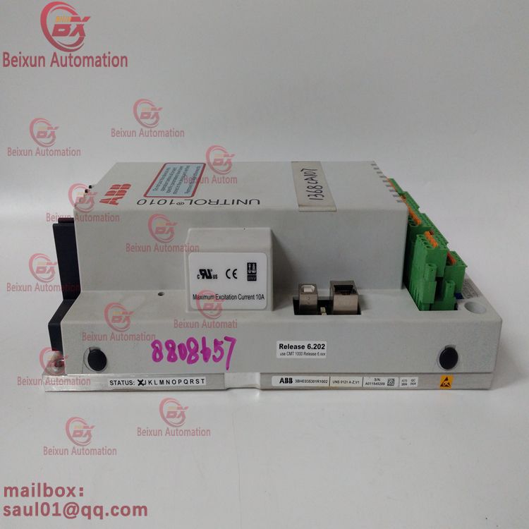 ABB distributed control system UNITROL1010 3BHE035301R1002