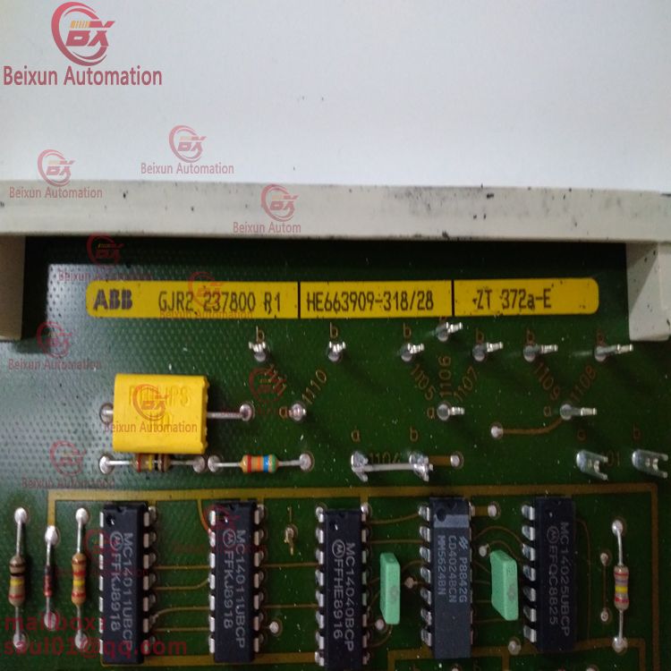 ABB ZT372a-E GJR2237800R1 HE663909-31828 Control module