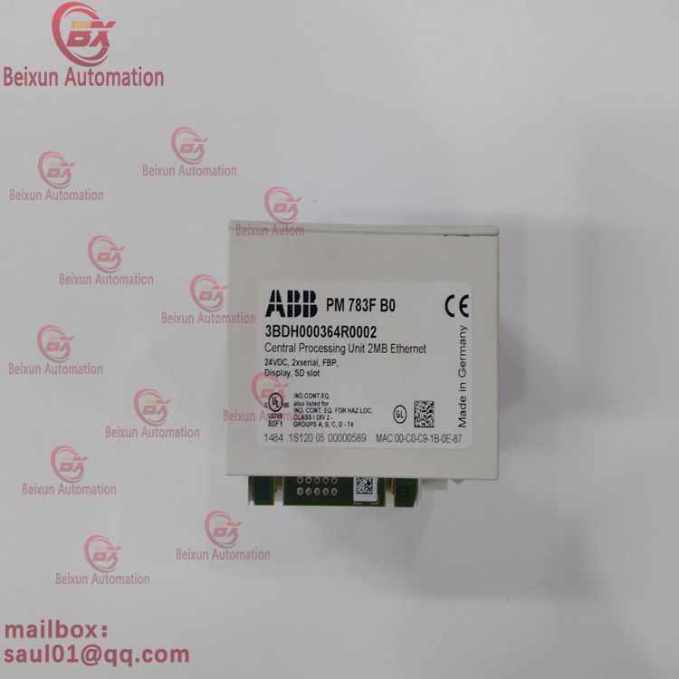 ABB 3BDH000364R0002 PM783FB0 digital input/output module