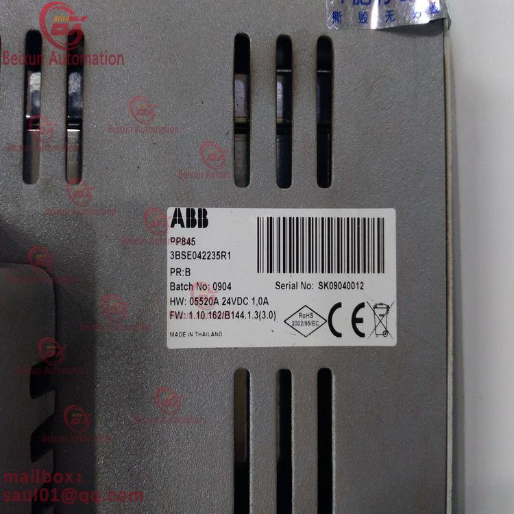 ABB module 3BSE042235R1 PP845 Programmable logic controller