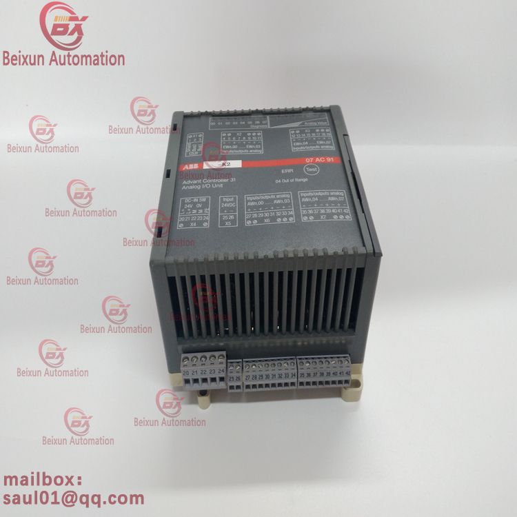 ABB GJR5252300R0101 07AC91D analog input/output module