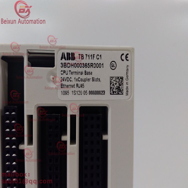 ABB TB711FC1 3BDH000365R0001 Redundant system control module