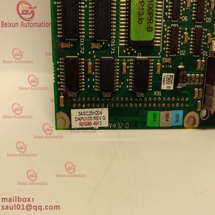 ABB 3ASC25H204 DAPU100 control board I/O module