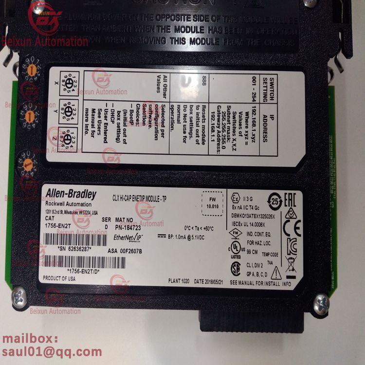 AB Rockwell 1756-EN2T communication module