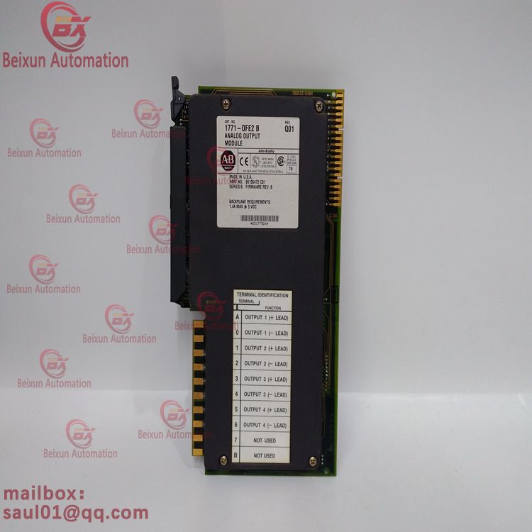 Allen-Bradley analog Output Module 1771-OFE2B